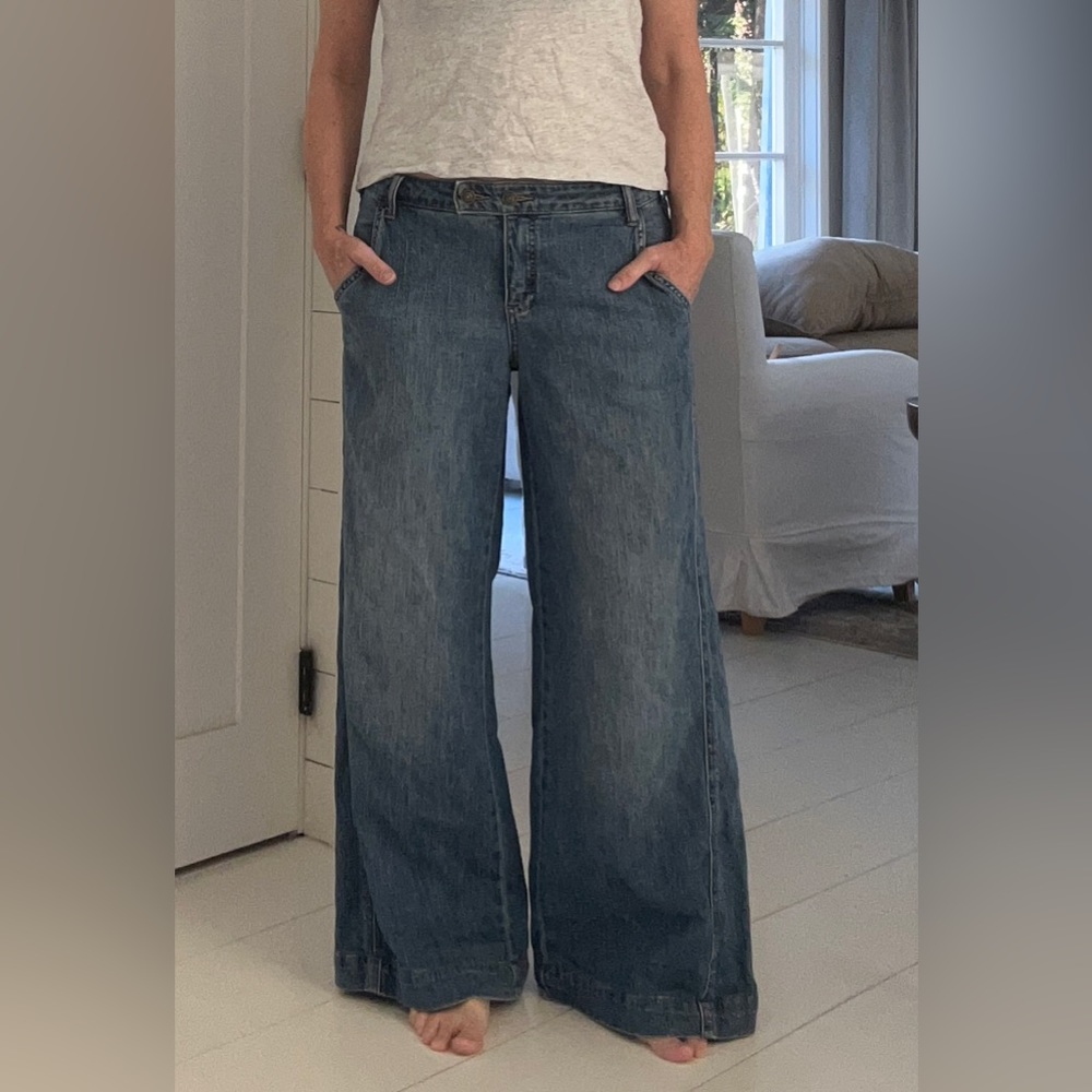 Pilcro Wide Leg Jeans